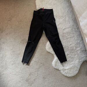 SPANX Black Denim Jeans